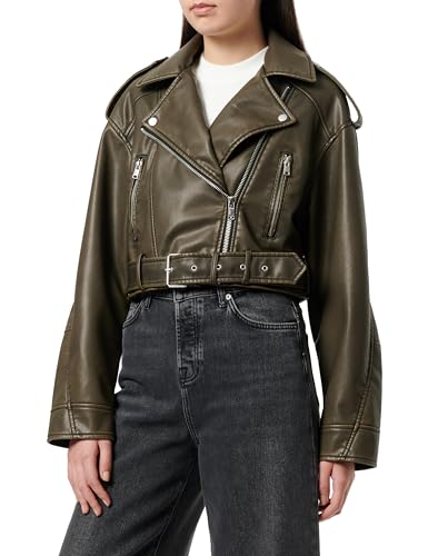 ONLY Female Faux Leather Jacket Onlla Faux Leather Jacket